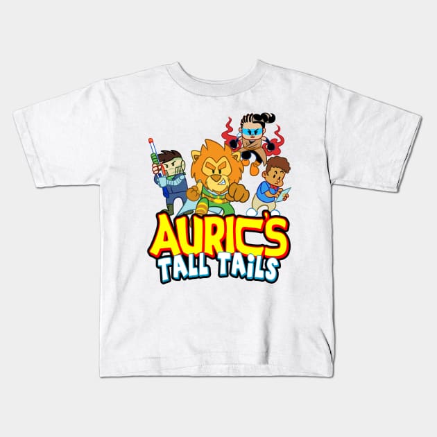 Tall Tails Group Kids T-Shirt by Great North Comic Shop